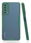 BFS  Huawei P Smart 2021 Kılıf Platin Silikon - Yeşil