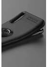 BFS  Huawei P Smart S Kılıf Range Yüzüklü Silikon - Siyah