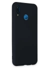 BFS  Huawei P20 Lite Kılıf Nano içi Kadife Silikon - Lacivert