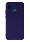 BFS  Huawei P20 Lite Kılıf Nano içi Kadife Silikon - Mor