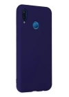 BFS  Huawei P20 Lite Kılıf Nano içi Kadife Silikon - Mor