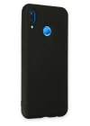 BFS  Huawei P20 Lite Kılıf Nano içi Kadife Silikon - Siyah