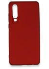 BFS  Huawei P30 Kılıf First Silikon - Bordo