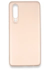 BFS  Huawei P30 Kılıf First Silikon - Rose Gold