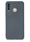 BFS  Huawei P30 Lite Kılıf Nano içi Kadife Silikon - Gri