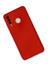 BFS  Huawei P30 Lite Kılıf Nano içi Kadife Silikon - Kırmızı
