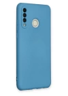 BFS  Huawei P30 Lite Kılıf Nano içi Kadife Silikon - Mavi