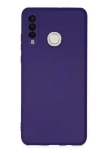 BFS  Huawei P30 Lite Kılıf Nano içi Kadife Silikon - Mor