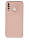 BFS  Huawei P30 Lite Kılıf Nano içi Kadife Silikon - Pudra