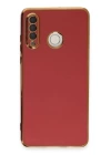 BFS  Huawei P30 Lite Kılıf Volet Silikon - Kırmızı