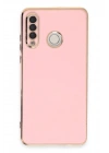 BFS  Huawei P30 Lite Kılıf Volet Silikon - Pembe