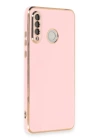 BFS  Huawei P30 Lite Kılıf Volet Silikon - Pembe