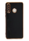 BFS  Huawei P30 Lite Kılıf Volet Silikon - Siyah