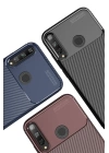 BFS  Huawei P40 Lite E Kılıf Auto Focus Karbon Kapak - Siyah
