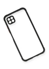 BFS  Huawei P40 Lite Kılıf Miami Şeffaf Silikon - Siyah