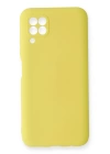 BFS  Huawei P40 Lite Kılıf Nano içi Kadife Silikon - Sarı