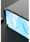 BFS  Huawei P40 Pro Kılıf Range Yüzüklü Silikon - Siyah