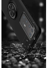 BFS  Huawei P40 Pro Kılıf Range Yüzüklü Silikon - Siyah-Mavi