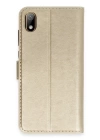 BFS  Huawei Y5 2019 Kılıf Trend S Plus Kapaklı Kılıf - Gold