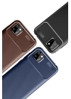 BFS  Huawei Y5P Kılıf Auto Focus Karbon Kapak - Siyah