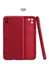 BFS  Huawei Y5P Kılıf First Silikon - Bordo