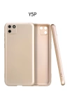 BFS  Huawei Y5P Kılıf First Silikon - Gold
