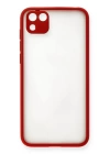 BFS  Huawei Y5P Kılıf Montreal Silikon Kapak - Kırmızı