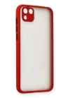 BFS  Huawei Y5P Kılıf Montreal Silikon Kapak - Kırmızı
