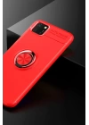 BFS  Huawei Y5P Kılıf Range Yüzüklü Silikon - Kırmızı