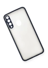 BFS  Huawei Y6P Kılıf Montreal Silikon Kapak - Lacivert