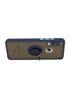BFS  Huawei Y6P Kılıf Montreal Yüzüklü Silikon Kapak - Lacivert