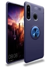 BFS  Huawei Y6P Kılıf Range Yüzüklü Silikon - Mavi
