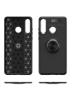 BFS  Huawei Y6P Kılıf Range Yüzüklü Silikon - Mavi