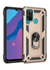 BFS  Huawei Y6P Kılıf Sofya Yüzüklü Silikon Kapak - Gold