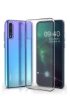 BFS  Huawei Y8P Kılıf Lüx Şeffaf Silikon