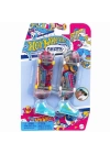 BFS   HXL17 Hot Wheels Skate Retro Temalı İkili Parmak Kaykay ve Ayakkabı Paketi