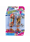 BFS   HXL17 Hot Wheels Skate Retro Temalı İkili Parmak Kaykay ve Ayakkabı Paketi