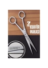 BFS  Ice Tempered 702 Berber Kuaför Makası Saç Kesim Makası Bıyık Sakal Makası Kuaför ekipmanları 17 cm