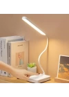 BFS  İnce Uzun USBli Dokunmatik 3 Kademeli 360 Derece Özel Göz Korumalı led Lityum Masa Lambası