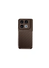 BFS  İnfinix GT 20 Pro Kılıf Auto Focus Karbon Kapak - Kahverengi