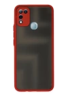 BFS  İnfinix Hot 10 Play Kılıf Montreal Silikon Kapak - Kırmızı