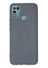 BFS  İnfinix Hot 10 Play Kılıf Nano içi Kadife Silikon - Gri