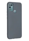 BFS  İnfinix Hot 10 Play Kılıf Nano içi Kadife Silikon - Gri