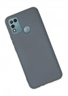 BFS  İnfinix Hot 10 Play Kılıf Nano içi Kadife Silikon - Gri
