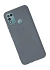 BFS  İnfinix Hot 10 Play Kılıf Nano içi Kadife Silikon - Gri