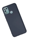BFS  İnfinix Hot 10 Play Kılıf Nano içi Kadife Silikon - Lacivert