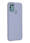 BFS  İnfinix Hot 10 Play Kılıf Nano içi Kadife Silikon - Lila