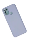 BFS  İnfinix Hot 10 Play Kılıf Nano içi Kadife Silikon - Lila