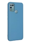 BFS  İnfinix Hot 10 Play Kılıf Nano içi Kadife Silikon - Mavi