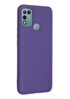 BFS  İnfinix Hot 10 Play Kılıf Nano içi Kadife Silikon - Mor